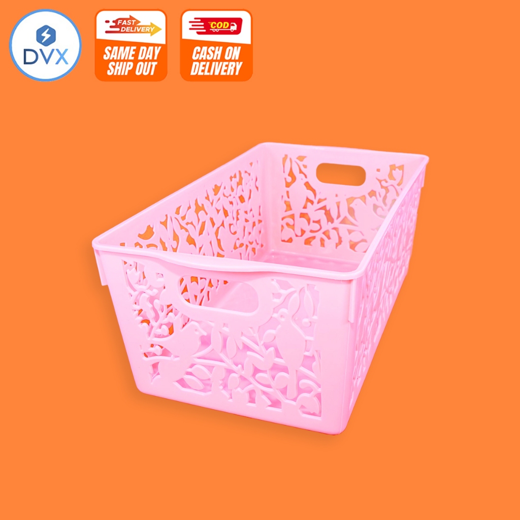 COD DVX 7695 Multipurpose Plastic Basket Storage Box Bin Container