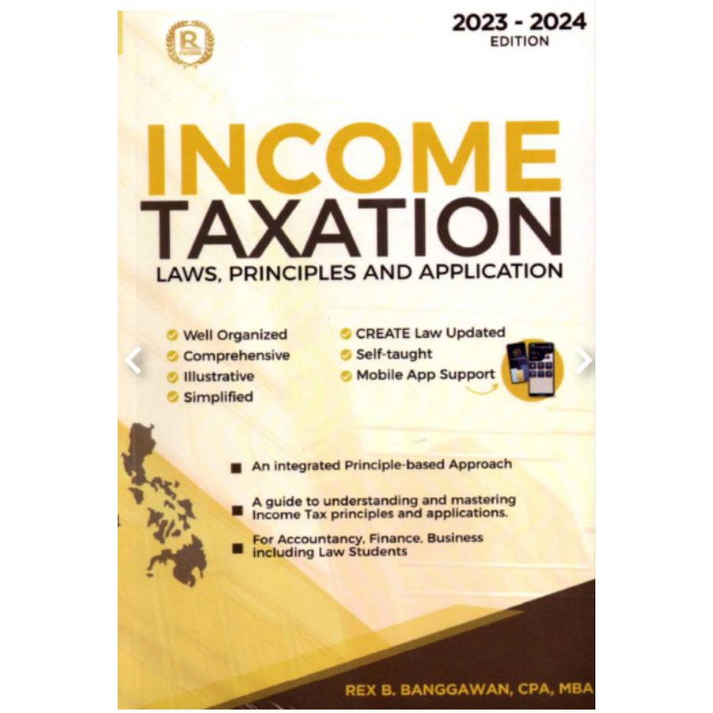 BANGGAWAN- INCOME TAXATION 2021/2023 | Shopee Philippines
