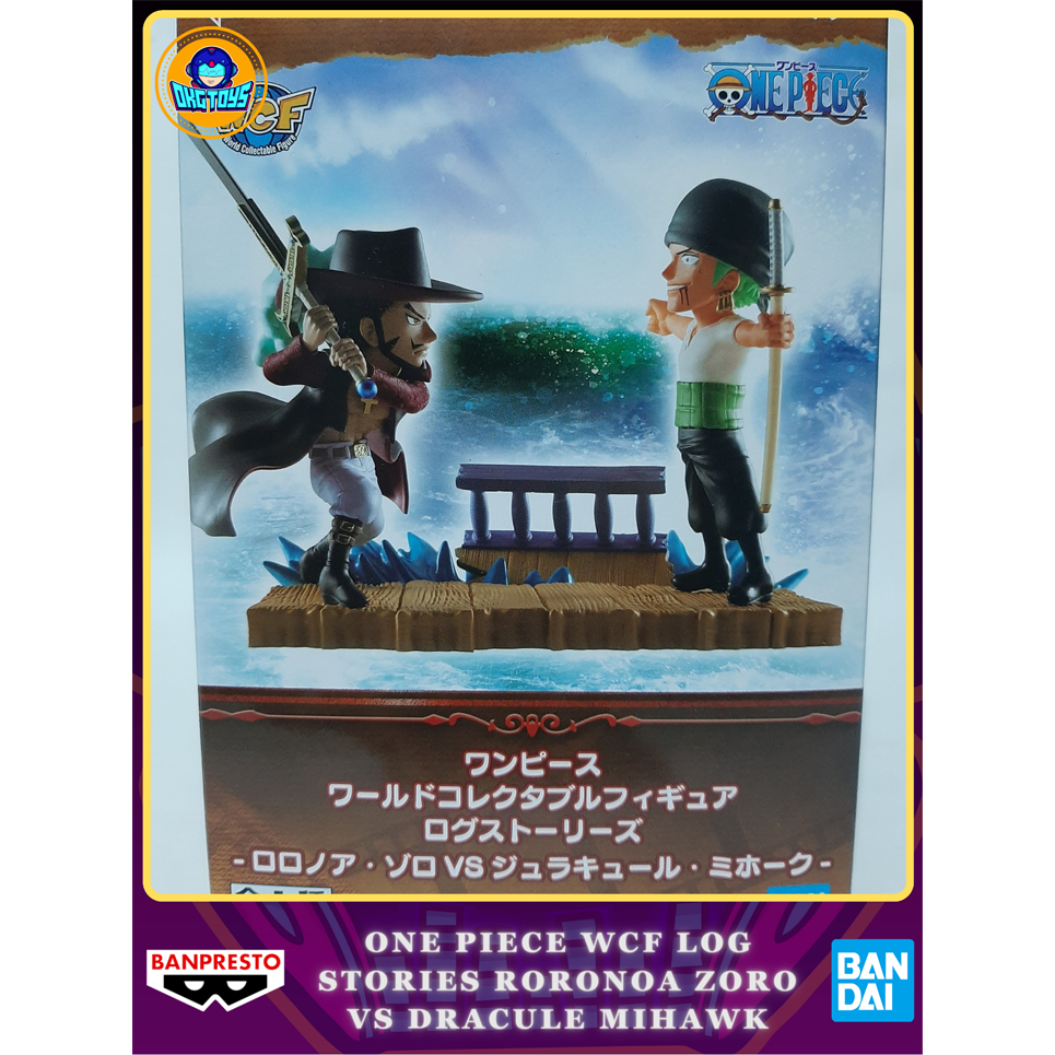 Roronoa Zoro Vs Dracule Mihawk Senkozèkkei Bandai Banpresto Action Fig
