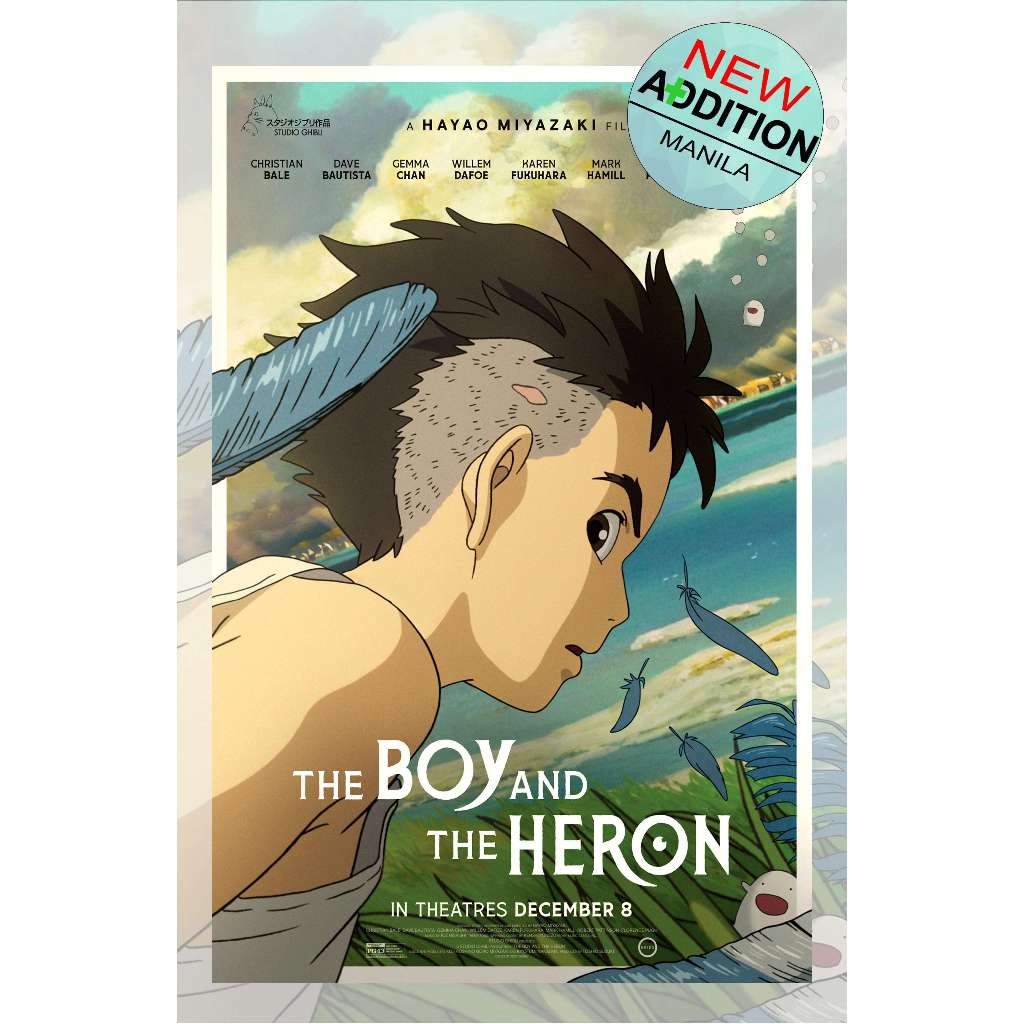THE BOY AND THE HERON Large Poster | Shopee Philippines