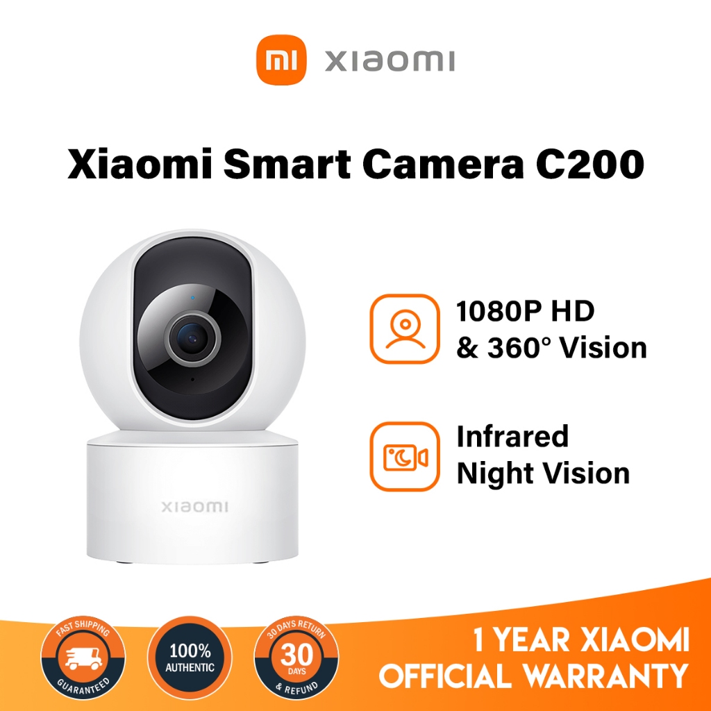 Xiaomi Mi Smart Camera C200 360° Security Camera 1080P HD IR Night ...