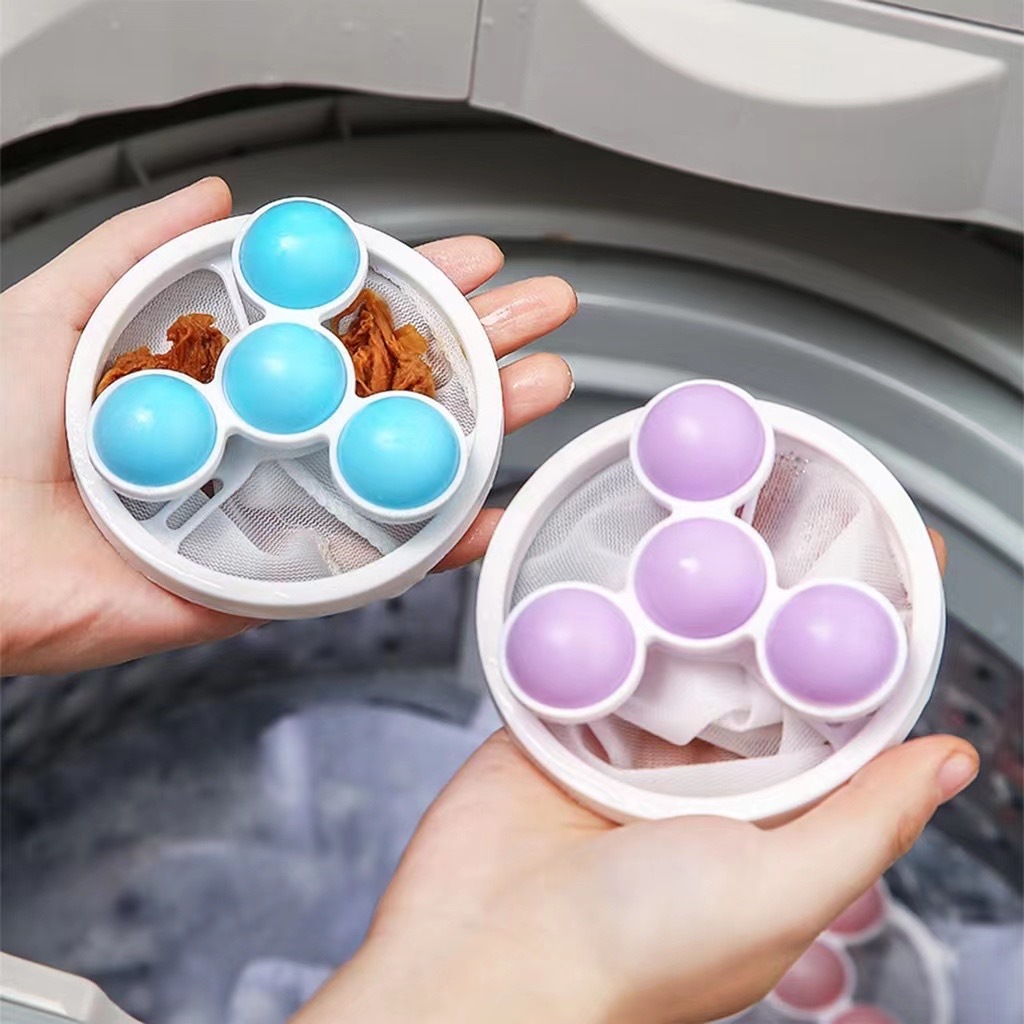 Washing Machine Hair Pet Hair Filter Cleaning Mesh Bag Remover Laundry ...
