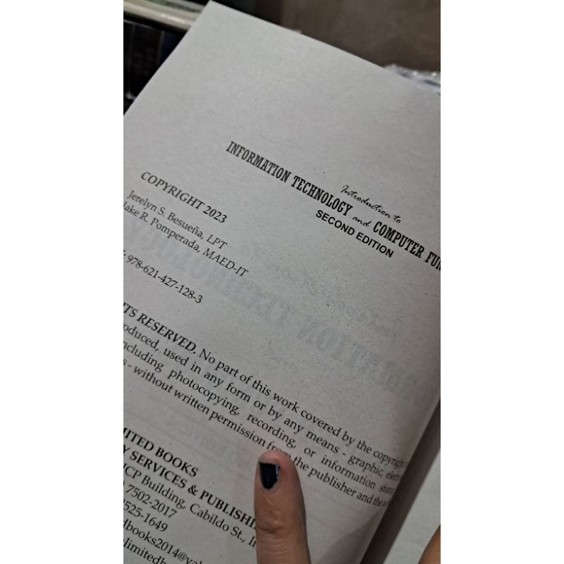 Introduction to Information Technology and Computer Fundamentals Second ...