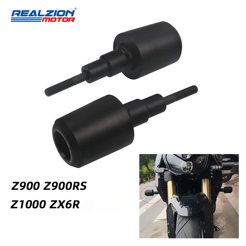 REALZIONMOTOR Frame Slider For Z900 Rs Z900rs Z1000 Zx6r Zx6r 2017 To