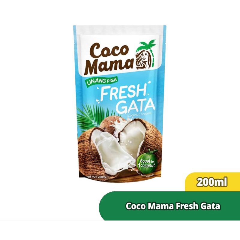 Coco Mama Fresh Gata 200ML | Shopee Philippines