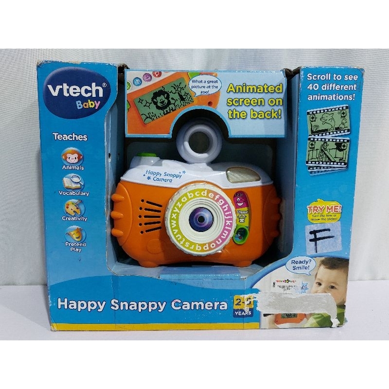 Vtech scroll shop and learn camera