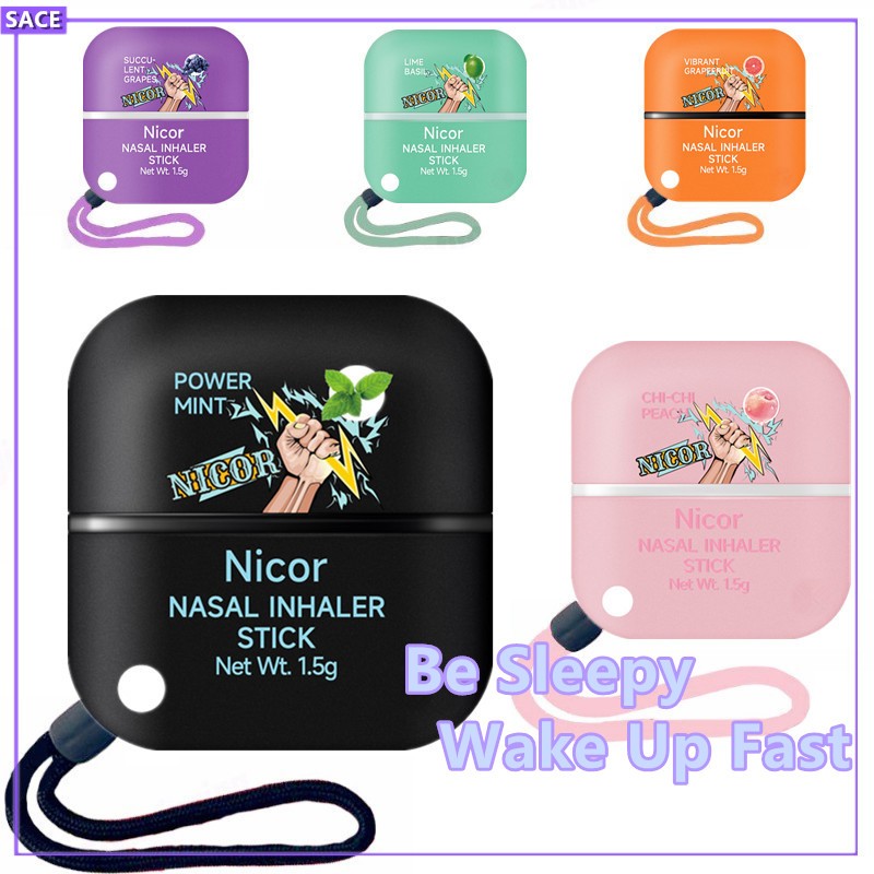 NICOR Upgraded with Lace Cleansing Nasal Refreshing Stick Nasal Suction