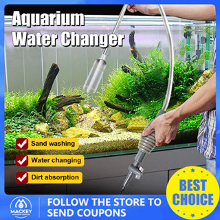 Fish Tank Cleaner Water Changer Aquarium Accessory Aquarium Gravel Cleaner  Kit Tank Cleaning Tool for Small Fish Tank（1pcs) 