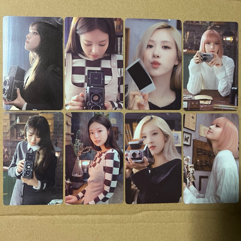 BLACKPINK BPTG Photocard Collection Version 4 Member Sets | Shopee ...