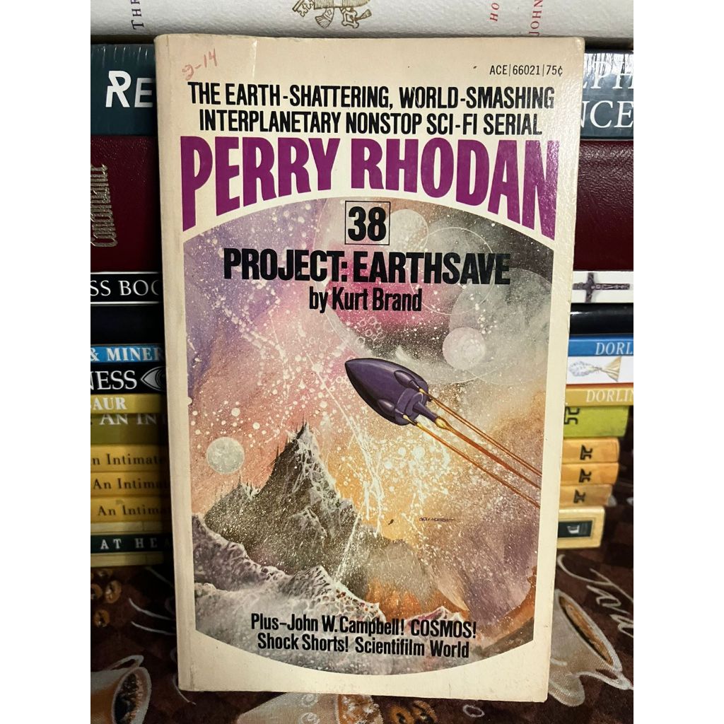 MMPB 1974 Perry Rhodan 38 Project Kurt Brand Earthsave Science Fiction ...