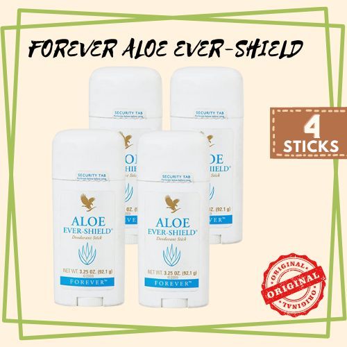 Forever Aloe Ever Shield Deodorant Stick (4 Sticks) | Shopee Philippines