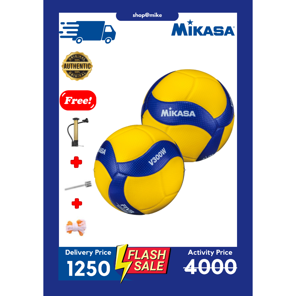OFFICIAL Mikasa V300w size5 volleyball ball FIVB Volleyball Competation
