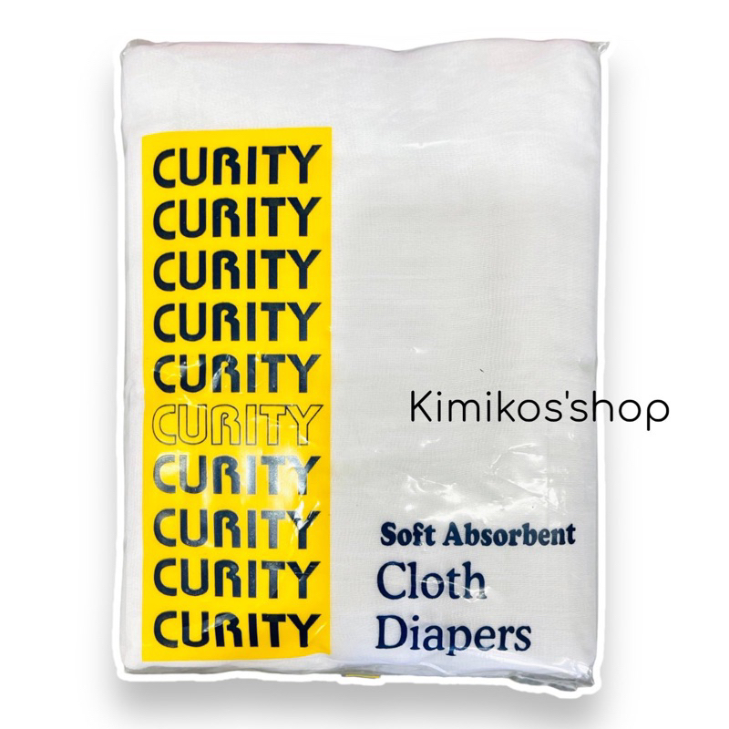 12PCS LAMPIN WHITE CURITY GAUZE TYPE STITCHES INSERT DIAPER CLOTH COVER