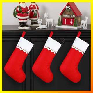 10pcs Navidad Christmas Ziplock Packaging Bags Santa Claus Elk X-Mas Child  Gifts Sugar Socks Party Snack Storage Hanging Pouches