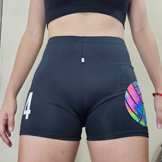 Mizuno Printed Spandex Cycling Shorts Volleyball, Running, Swimming and  other Activities