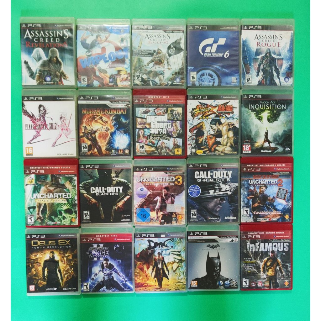 All games for store ps3