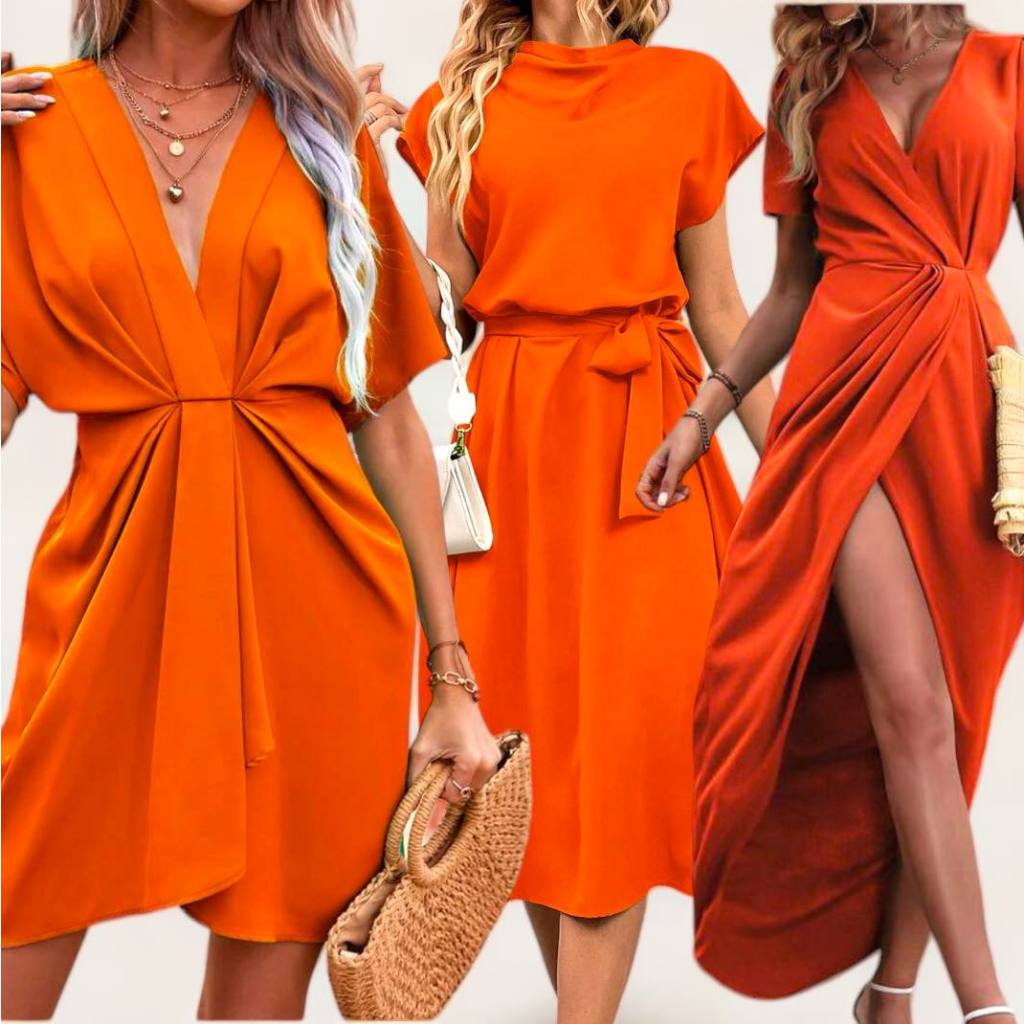 NY Color Trend Bespoke Dress 2024 Shopee Philippines