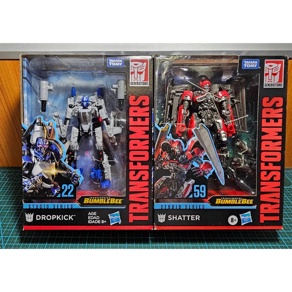 Transformers TF SS-22 Dropkick & SS-59 Shatter Studio Series ...