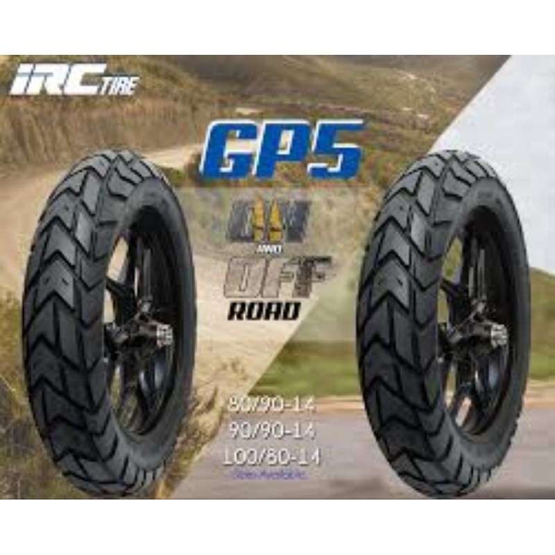 Original IRC Dual Sport Tire GP5 size 14s Shopee Philippines