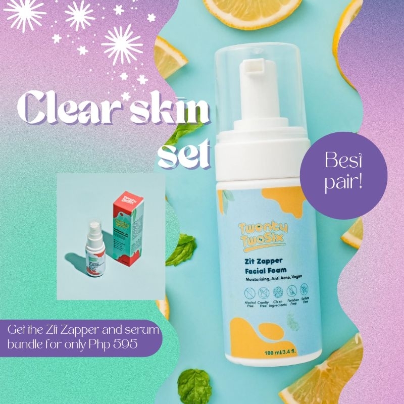 Facial Wash and Serum bundle for Tweens Teens Shopee Philippines