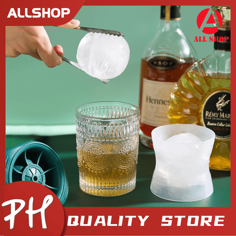 Silicone Spherical Ice Cube Mould Whiskey Ice Ball Maker Round
