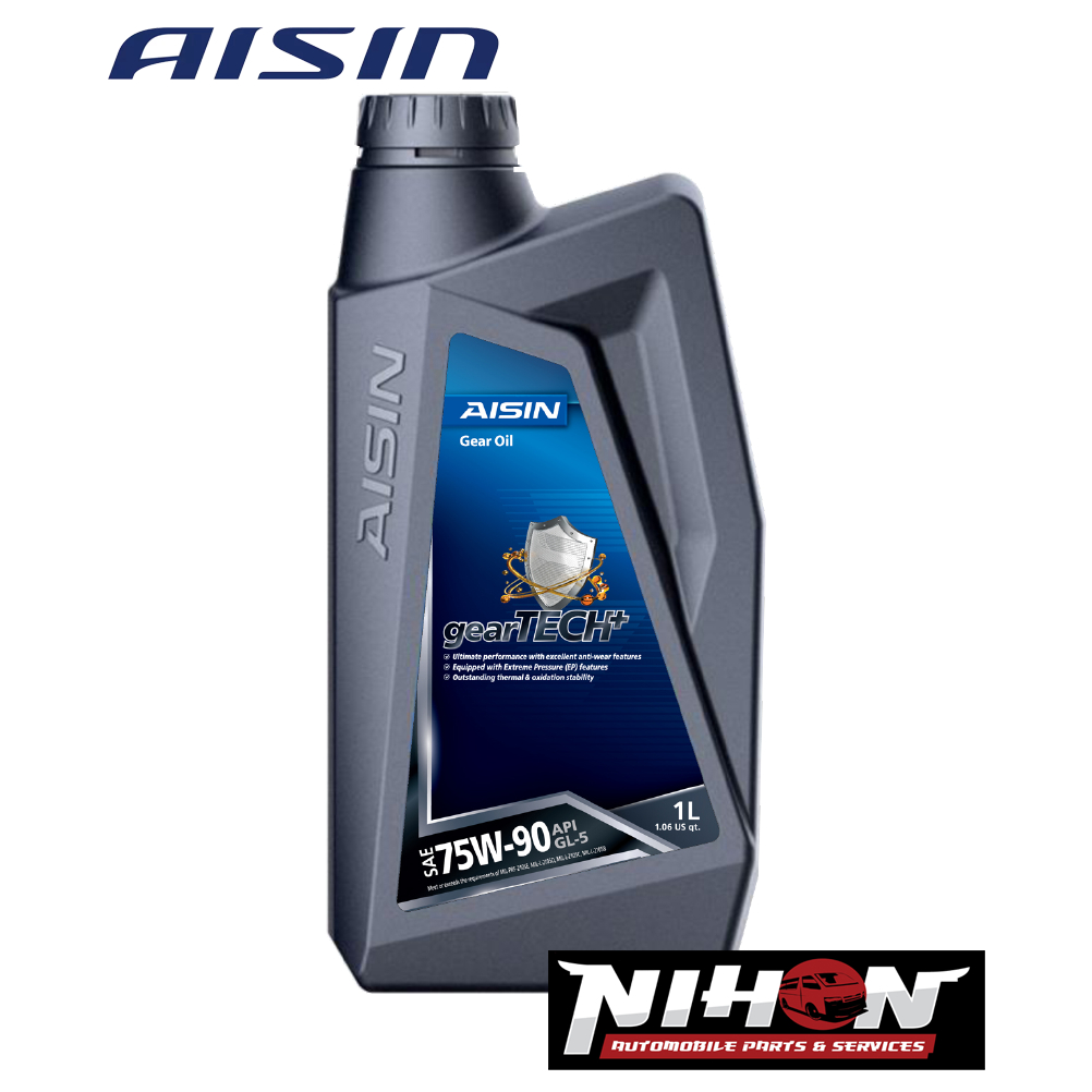 AISIN GEAR OIL SAE 75W90 API GL5 (1liter) Shopee Philippines