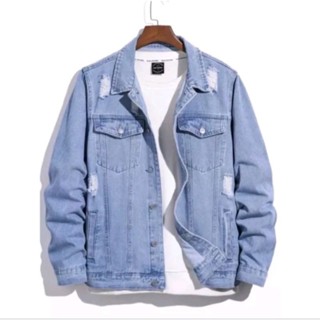 Denim store jacket shopee