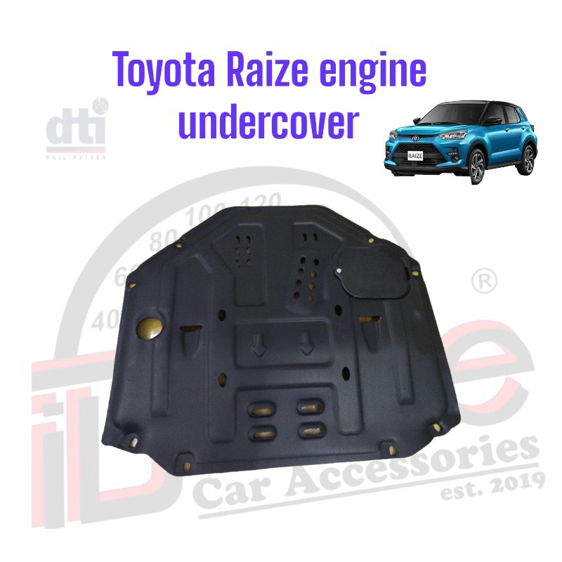 Toyota Raize engine under cover (All variant) Shopee Philippines