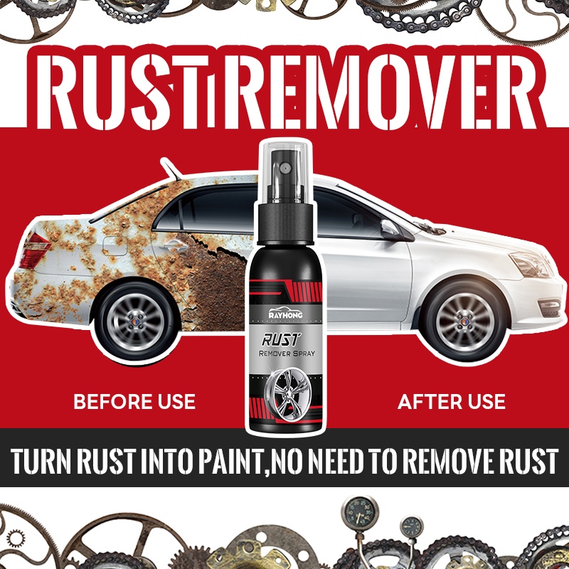 paint remover for metal rust Inhibitor Car Rust Polish Cleaning Spray