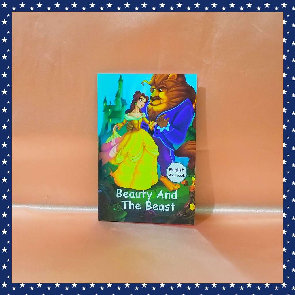 Paperback Beauty And The Beast Disney Story Book Educational Bedtime