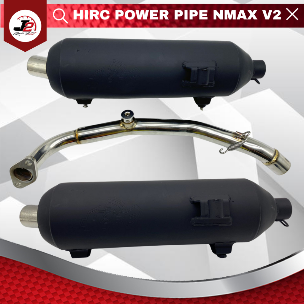 J2 Racing HiRC Power Pipe Exhaust Muffler Nmax V2 | Shopee Philippines