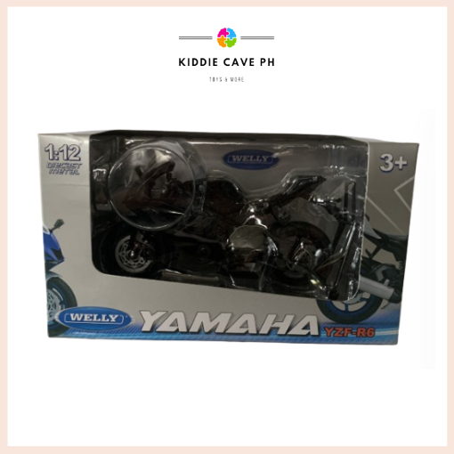 Yamaha YZF-R6 Motorcycle Die-Cast Toy Car Collection Vehicle 1/12 1:12 ...