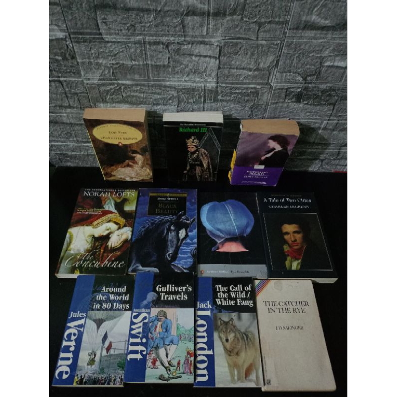 Classic Book ( The catcher in the rye, Jane Eyre, Wuthering height