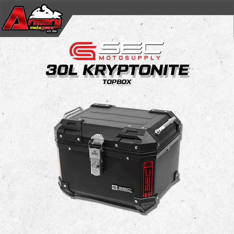 SEC TOPBOX (ALLOY & POLYCARBONATE)( 45L & 30L) | Shopee Philippines