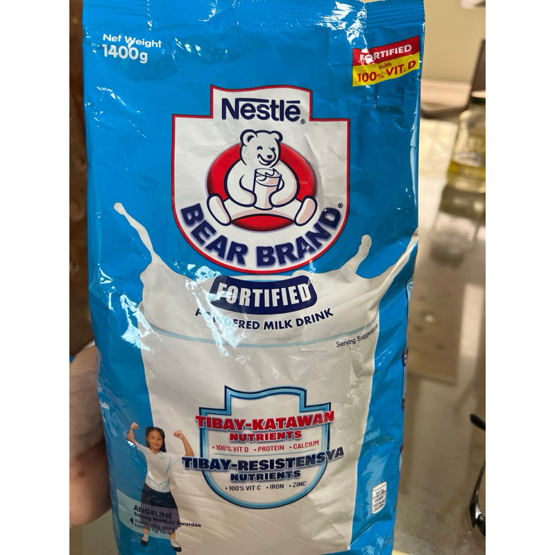 Bear Brand Fortified Powdered Milk Drink 1400g | Shopee Philippines