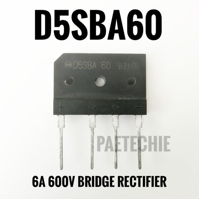 D5SBA60 Shindengen - Bridge Rectifier Diodes - In Stock