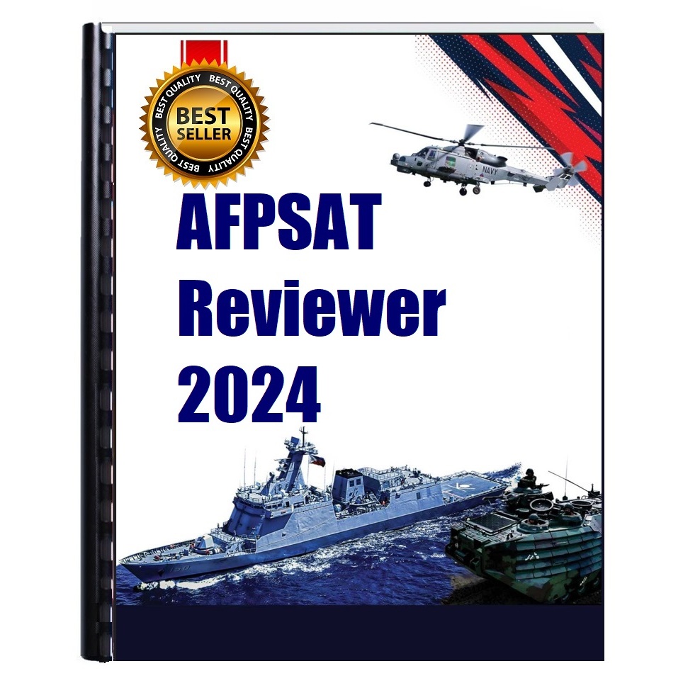 AFPSAT Reviewer 2024 Updated Edition | Shopee Philippines