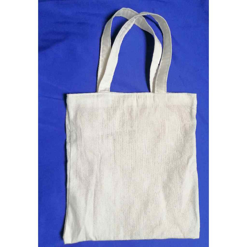 Plain Canvas 13X15 Tote Bags Direct supplier White Bag Reusable without zipper