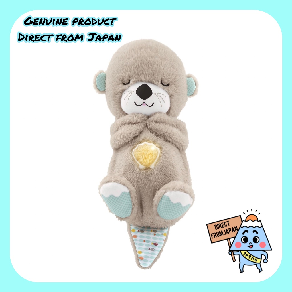 thumbnail image 2 of Fisher-Price Good Night Sea Otter, Soft Baby Toy, 0 Months+, Imported From Japan 2 of 5