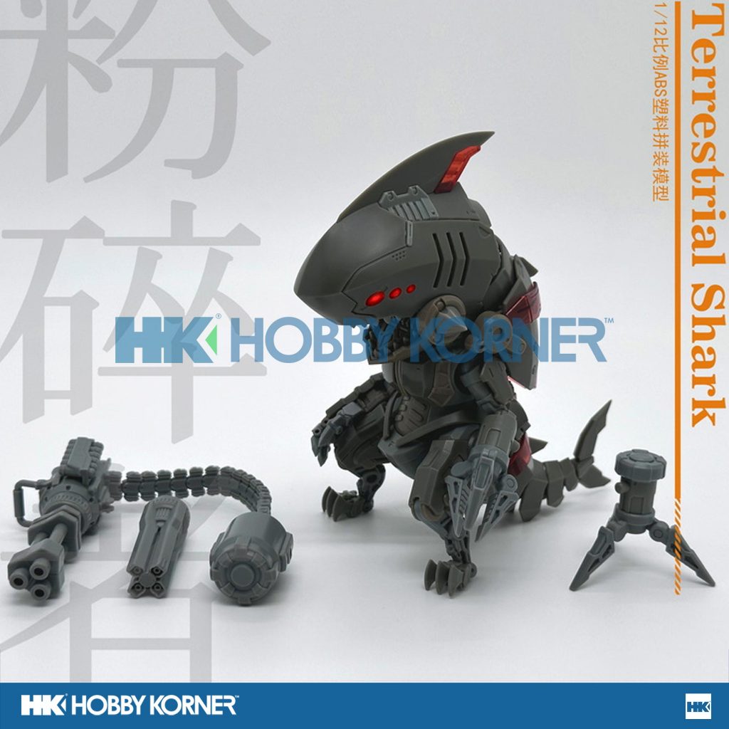 (IN STOCK) ROBOBEAST 1/2 Scale Terrestrial Shark Model Kit | Shopee ...