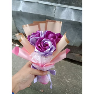 Forever Love Satin Gift Ribbon for Flower Bouquet