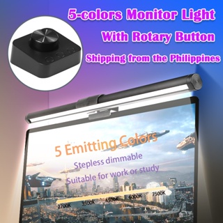 Computer Monitor Light Bar,Wireless Remote Control Multiple Screen lamp  Dimmer Switch,USB Powered, E-Reading LED Hanging Light,for Office/Home