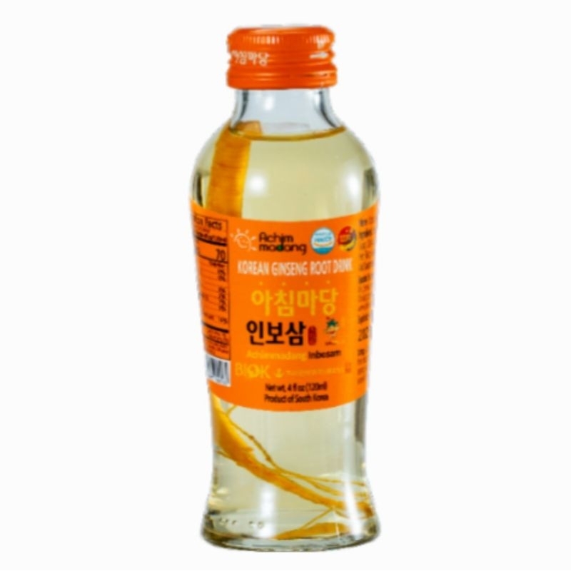 Inbosam Korean Ginseng Root Drink 120ml ( with real Ginseng inside ...