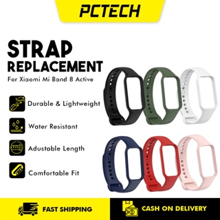 Silicone Watch Strap Band Replace Accessories for Xiaomi Smart Band 8 Active