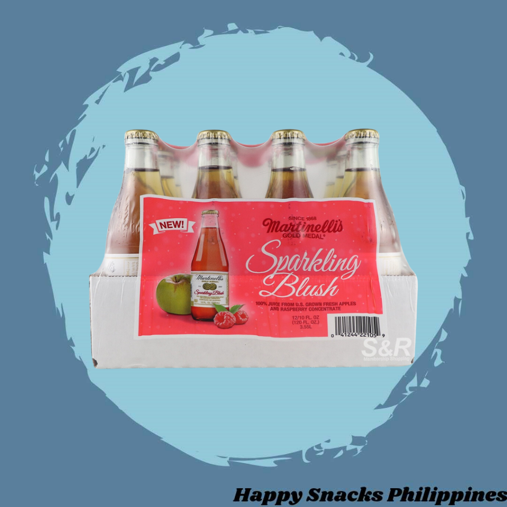 Martinelli's Sparkling Blush Juice 12pcs Shopee Philippines