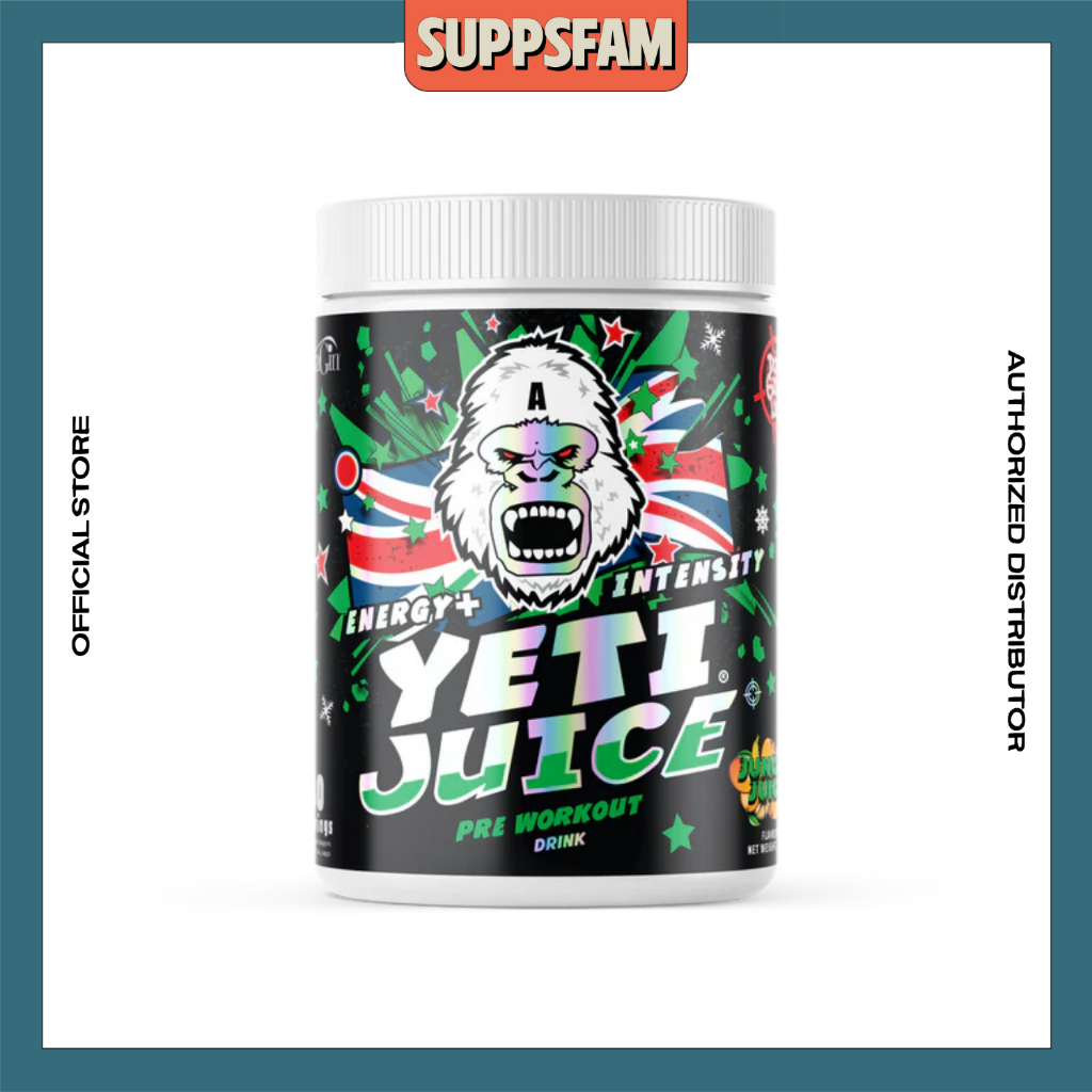 Gorillalpha Yeti Juice Pre Workout 480g Shopee Philippines