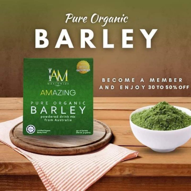 pure Organic BARLEY powder drink mix | Shopee Philippines