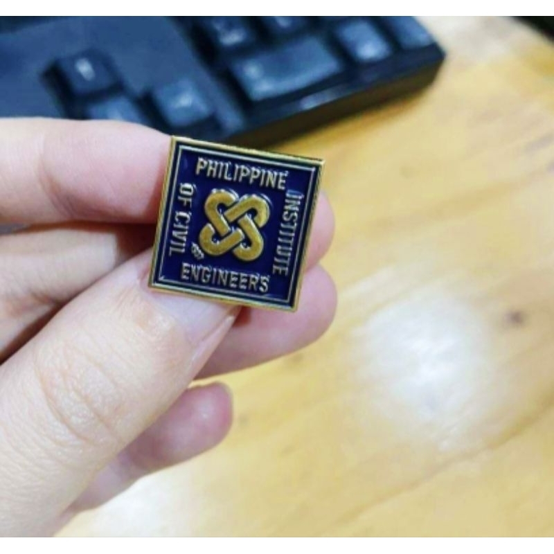 PICE Civil Engineer Enamel Brooch Pin | Shopee Philippines