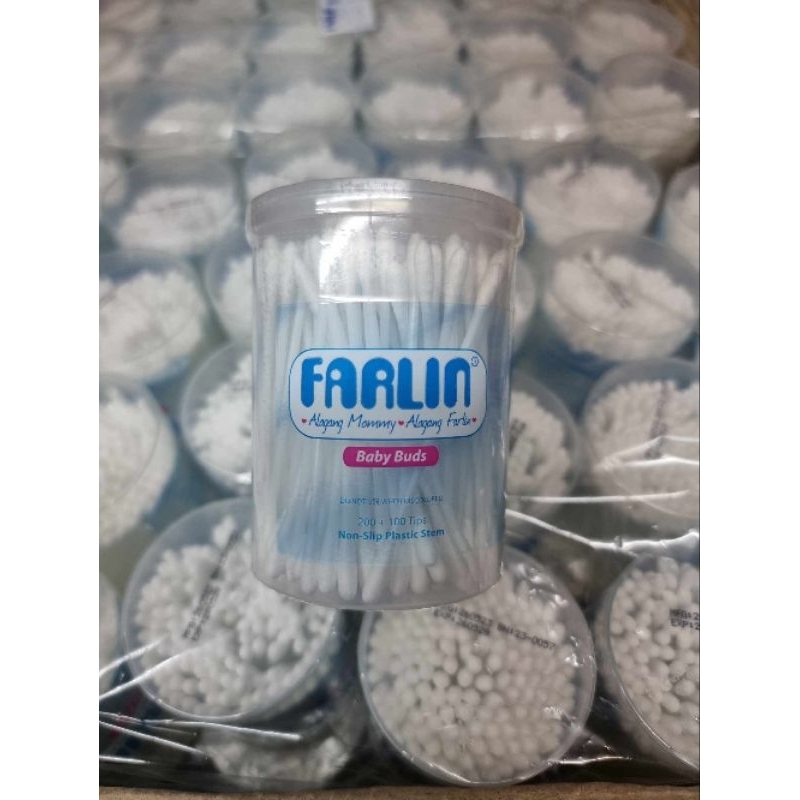 Farlin baby Cotton Buds (300 Tips) 2028 Expiration (Buy 1 Take 1