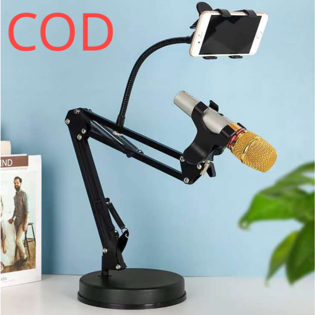 Desktop Mobile Phone Holder Stand 360 Rotate for Facetime Live Online ...